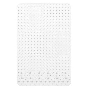 ラインアート、白薄紫 マグネット