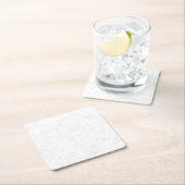 ラインアート、Catskill White、ファンタジー紙コースター スクエアペーパーコースター (インサイチュ)