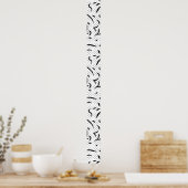 ラインアート、Vista White、アラバスターのペデスタルサイン ポスター (キッチン)