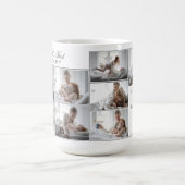 ラインエレガントアートフローラ8フォトマザーズDay Mag コーヒーマグカップ (中央)