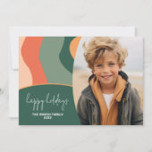 ラインオーガニック抽象芸術アート – 1フォトジェードタンゲリン シーズンカード (正面)