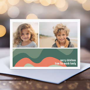 ラインオーガニック抽象芸術アート – 1フォトジェードタンゲリン シーズンカード