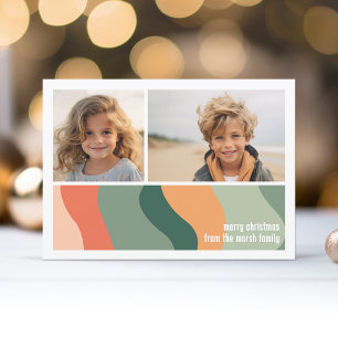 ラインオーガニック抽象芸術アート – 2フォトジェードタンゲリン シーズンカード