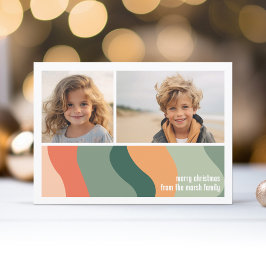 ラインオーガニック抽象芸術アート – 2フォトジェードタンゲリン シーズンカード