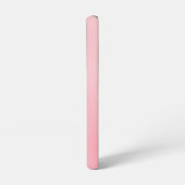 ラインゴーグリッター紙吹雪スターピンク SAMSUNG GALAXYケース (左側面)