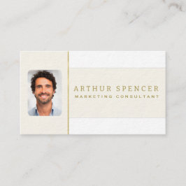 ラインゴールデンミニマルプロフェッショナル名刺 名刺