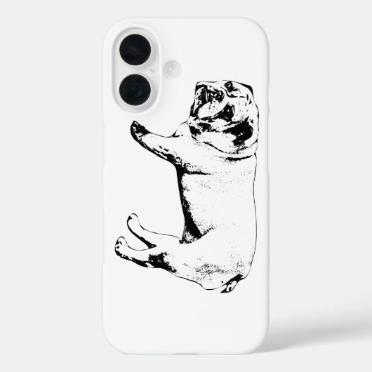 ラインスタディブルドッグケース Case-Mate iPhoneケース (裏面)