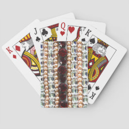 ラインストーンと真珠 – ヴィンテージジュエリー トランプ