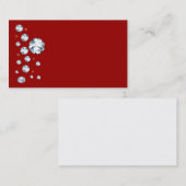 ラインストーンの名刺 名刺 (正面/裏面)