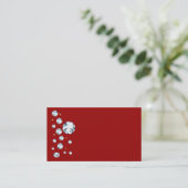 ラインストーンの名刺 名刺 (スタンド正面)