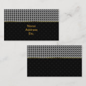 ラインストーンの魅力の一定の名刺 名刺 (正面/裏面)