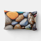 ラインストーンは鮮やかなパステル色 ランバークッション (裏面)