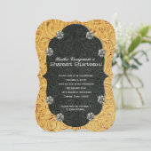 ラインストーンカウガール スウィート16 誕生日 招待状 (スタンド正面)