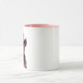 ラインストーンカウボーイピットブル マグカップ (中央)