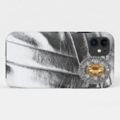 ラインストーン及びIPhoneの金属レザールックの場合 Case-Mate iPhoneケース (裏面(横))