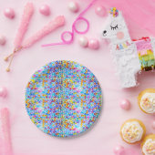 ラインストーン紙プレート ペーパープレート (パーティー)