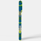 ラインストーン風の幾何学的な蝶 Case-Mate iPhoneケース (裏面 / 右)