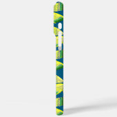 ラインストーン風の幾何学的な蝶 Case-Mate iPhoneケース (裏面 / 左)