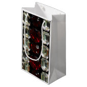 ラインストーン、ダイヤモンド、ジュエリー、宝石、ルビー スモールペーパーバッグ (正面アングル)