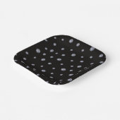 ラインストーン（黒） ペーパープレート (傾斜あり)