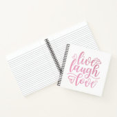 ラインスパイアイブラブ笑い引用文 |ノートブック ノートブック (内部)