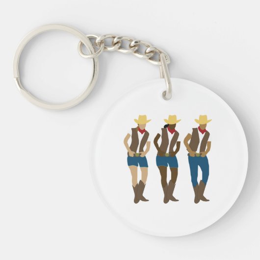 ラインダンサー キーホルダー (正面)