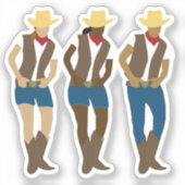 ラインダンサー シール (正面)