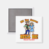 ラインダンサー マグネット (正面/裏面)