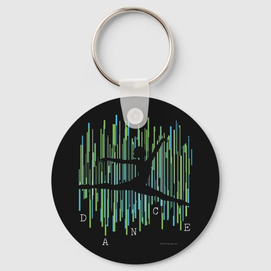 ラインダンサー(v2) キーホルダー (正面)