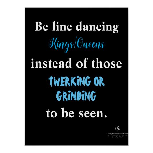 ラインダンシングの王者/女王 II ポスター (正面)