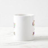 ラインダンスについて熱狂する コーヒーマグカップ (中央)