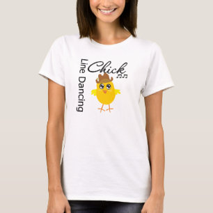 ラインダンスのひよこ Tシャツ