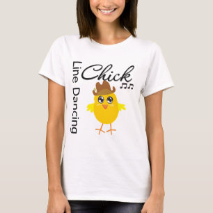 ラインダンスのひよこ Tシャツ