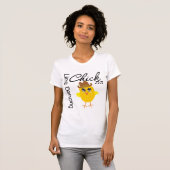 ラインダンスのひよこ Tシャツ (正面フル)