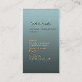 ラインダンススタジオインストラクター名刺 名刺 (裏面)