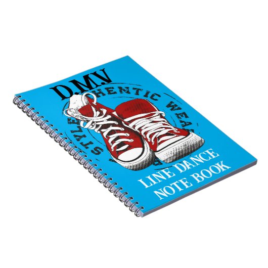 ラインダンスノート ノートブック (右側)