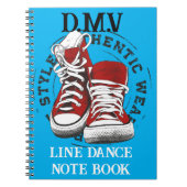 ラインダンスノート ノートブック (正面)