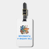 ラインダンス ラゲッジタグ (正面縦)