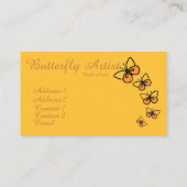 ラインダンス 名刺 (裏面)