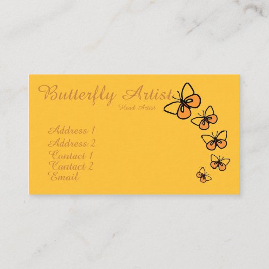 ラインダンス 名刺 (裏面)