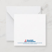 ラインディアホリデー ノートカード (裏面)