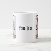 ラインナップ専門のマグカップのウサギ ジャンボコーヒーマグカップ (正面)