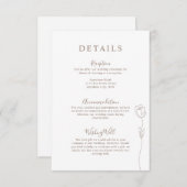 ラインバラお洒落詳細エンクロージャカード エンクロージャーカード (正面/裏面)