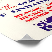 ラインフランスのヴィンテージ旅行ポスター ポスター (角)