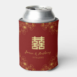 ラインフローラさくらんぼブロッサム中国のレッド結婚 缶クーラー