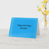 ラインブラザー誕生日カード カード (黄色い花)