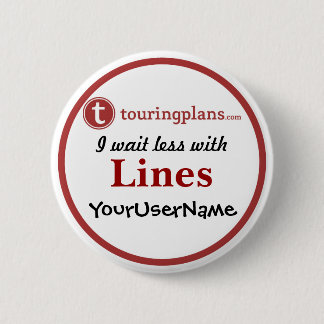 ラインボタン-デザイン2 (白) 缶バッジ