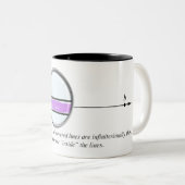 ラインマグの中の着色 ツートーンマグカップ (正面右)