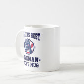 ラインマン賞品 コーヒーマグカップ (正面左)