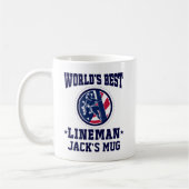 ラインマン賞品 コーヒーマグカップ (左)